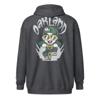 Image 1 of OAKLAND CA.., Zip Hoodie 