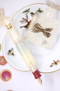 Image 2 of Cat in Ombré - Pocket Fountain Pen 