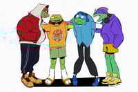 TMNT Mutant Mayhem Print