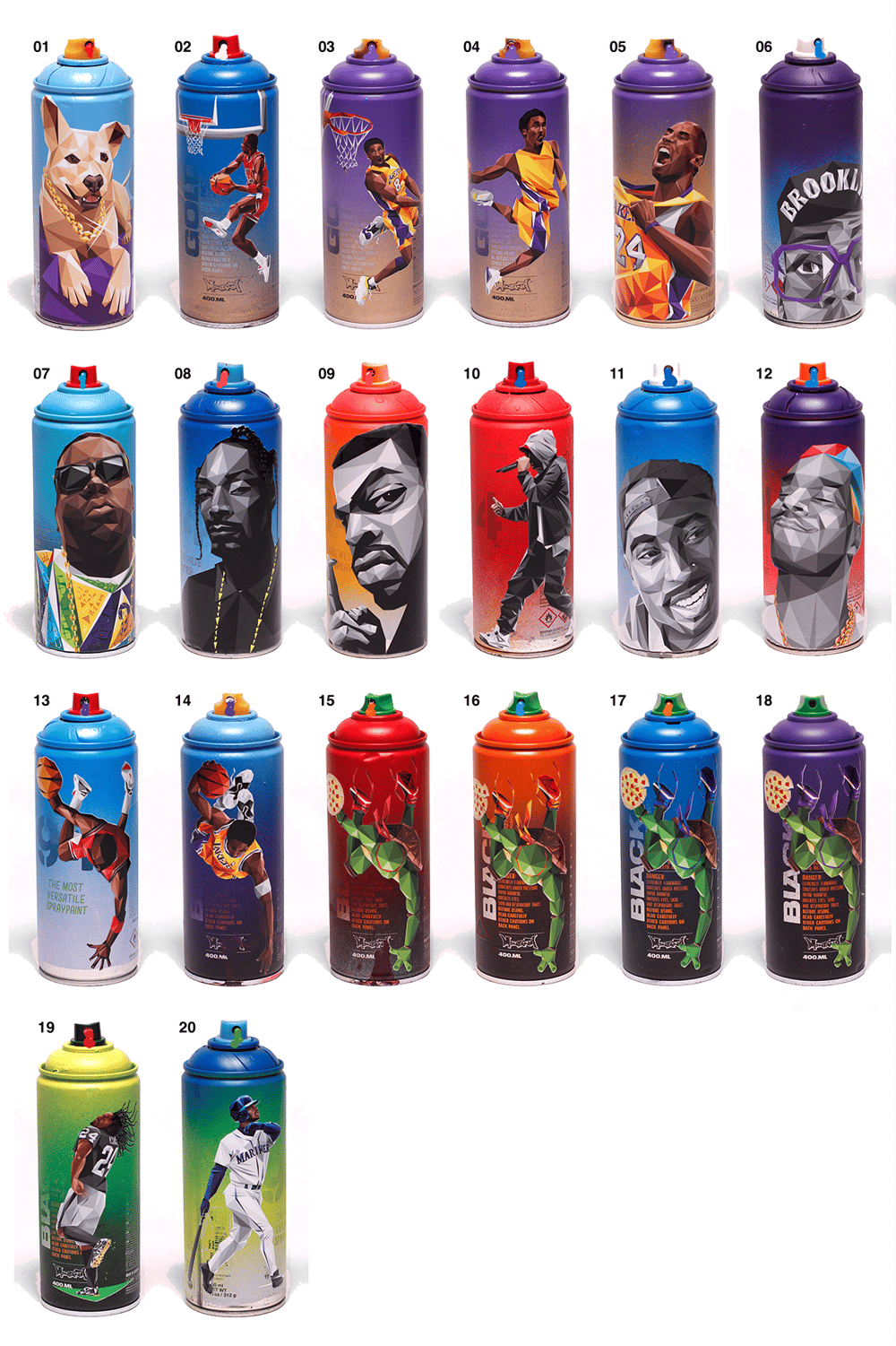 Image of 10 Year Anniversary  - Empty Custom Cans - Editions