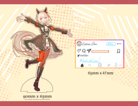 Image 2 of Curren Chan Acrylic Stand