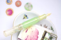 Image 5 of Glass Pieces, Mint Seafoam - Pocket Fountain Pen 