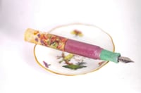 Image 3 of Floral Confetti, Mauve Maximalism - Pocket Fountain Pen