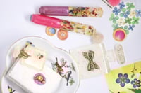 Image 4 of Floral Confetti, Mauve Maximalism - Pocket Fountain Pen