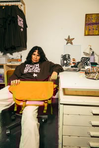 Image 7 of TEACH BLAK HISTORY STAR HOODIE 