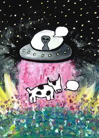 “ALIEN ABDUCTION” A3 PRINT