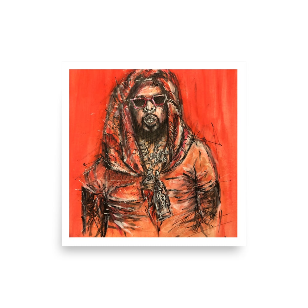 AWESOME TOO PRINT - 16x16"