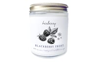 BLACKBERRY FROST. Soy Candle.