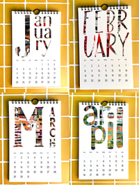 Image 2 of 2026 Collage Calendar- Design Two