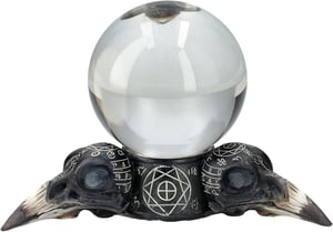 Image of Raven Skulls and Crystal Ball