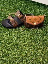 Image 2 of Inspired Flower L Sandals 