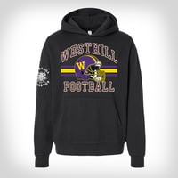 Image 1 of Helmet Varsity Hoodie - Black