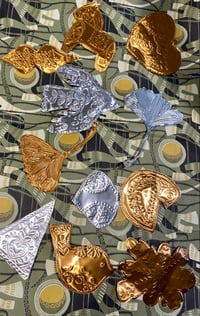 Image 1 of ***NEW***Festive Gelliprinting meets Tin Embossing on 06/12/25