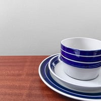 Image 2 of Gustavsberg Cordon Bleu Tea Cup Trio Set