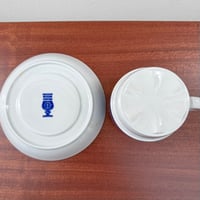 Image 5 of Gustavsberg Cordon Bleu Tea Cup Trio Set