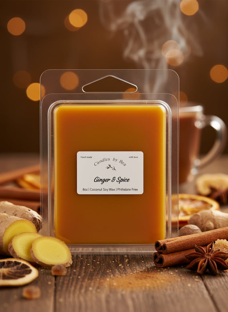 Ginger & Spice Candle Melt