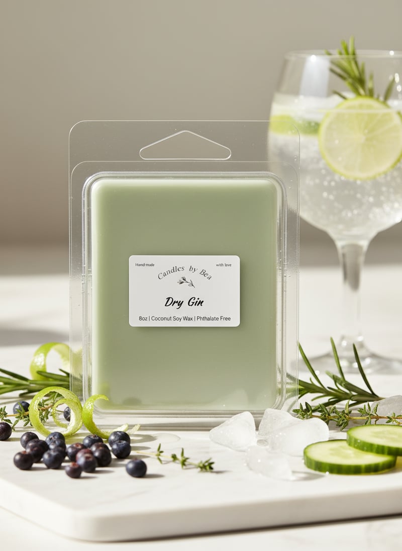 Dry Gin & Cypress Candle Melt