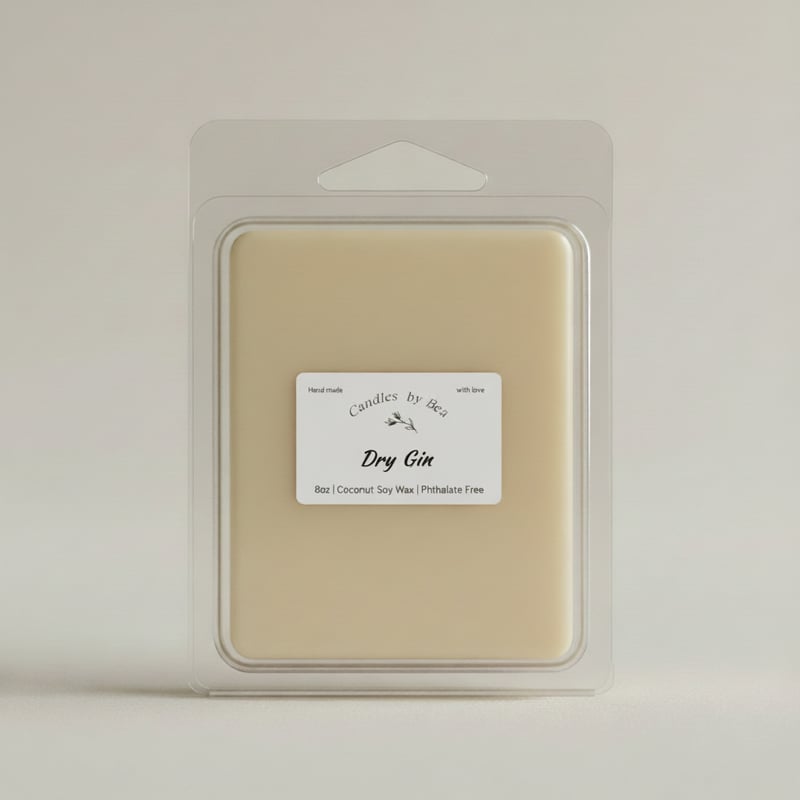 Dry Gin & Cypress Candle Melt