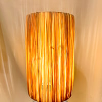 Image 9 of Lampe boule en céramique grès bleu lavande vintage 80 signé Marty Lezoux - Didier Marty