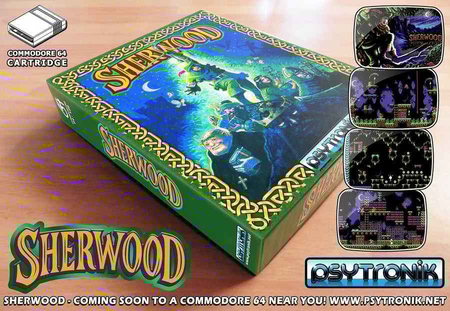 Image of Sherwood (C64 Collector's Edition) COMING SOON!