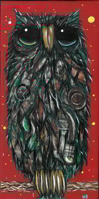 Image 1 of ORIGINAL 14x7 acrylic on stretched canvas ‘Let's Get You Ready For Adoption’