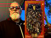 Image 2 of ORIGINAL 14x7 acrylic on stretched canvas ‘Let's Get You Ready For Adoption’