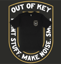 Image 1 of Out of Key Crest Tee