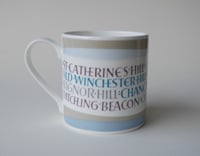 Image 1 of South Downs Chalk and Flint Mug