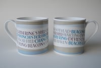 Image 3 of South Downs Chalk and Flint Mug