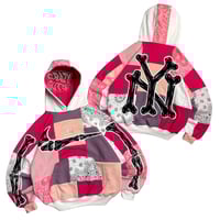 Image 1 of Pink bandana cut&paste ( M oversize )