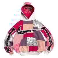 Image 3 of Pink bandana cut&paste ( M oversize )