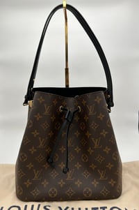 Image 1 of Louis Vuitton NéoNoé MM Monogram Black Bucket Bag