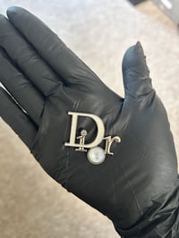 Image 1 of 1 x Silver Dior pearl charm (1 LEFT TO PURCHASE)