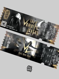 Image 1 of  The Vampire Lestat - Concert Ticket / Bookmark V2