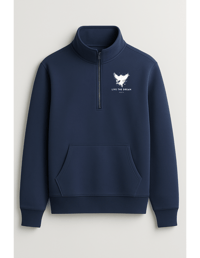 Image 2 of LTD Whiteout / Blackout Quarter Zip Pullover
