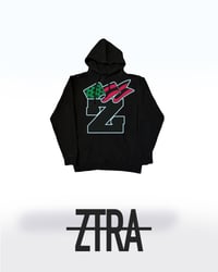 "ZTRA FLAG" HOODIE (BLACK)
