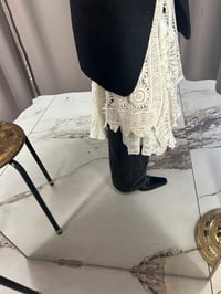 Image 4 of Vintage Lace Wrap Skirt 