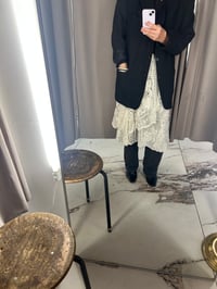 Image 1 of Vintage Lace Wrap Skirt 