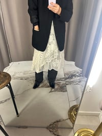 Image 2 of Vintage Lace Wrap Skirt 