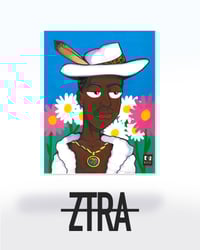 "FUR COAT IN AUGUST" PRINT