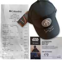 Image 4 of Boba Fett 2021 Limited Edition Set of Star Wars x Columbia gear w/ Temuera Morrison signature & COA