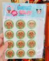 Gingerbread Girl  - micro-scent scratch n sniff