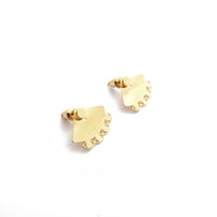 Image 1 of Bijou d'oreille Ear jacket dessous d'oreille Prunelle