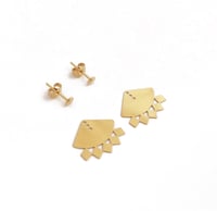 Image 3 of Bijou d'oreille Ear jacket dessous d'oreille Telma