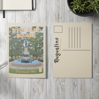 Image 4 of Hyde Park Square 1930s Travel Print