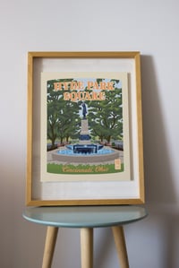 Image 3 of Hyde Park Square 1930s Travel Print