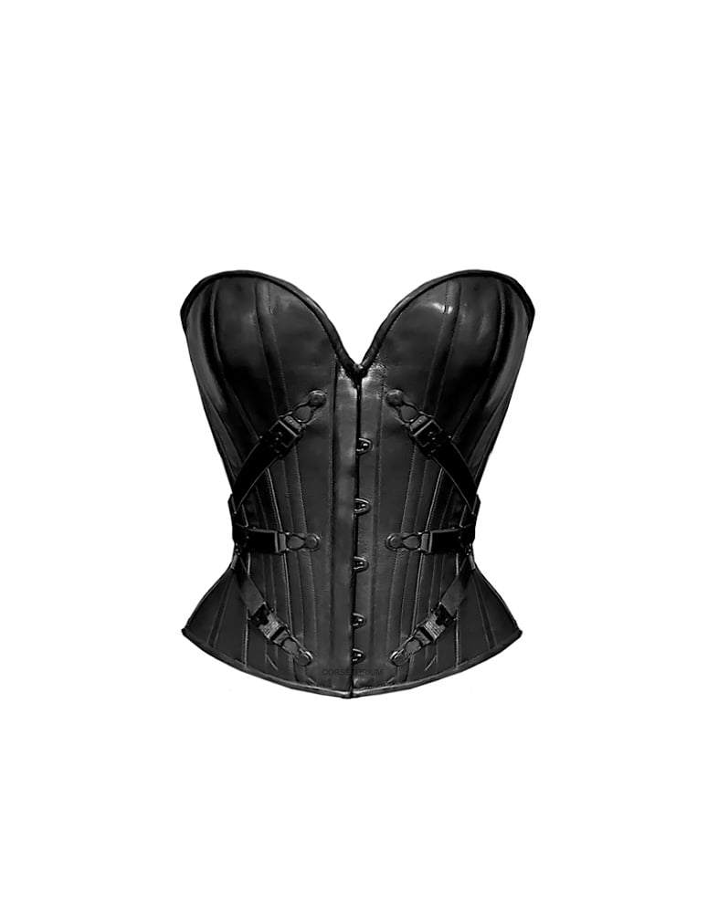 Image of LILITH LEATHER CORSET