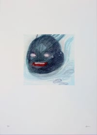 Fragma, Glassy. Limited edition gicleé print of original painting.