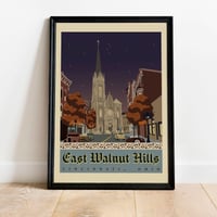 Image 2 of East Walnut Hills 1930s Travel Print