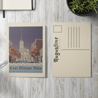 Image 4 of East Walnut Hills 1930s Travel Print